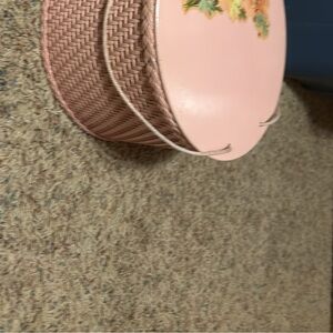 Antique Sewing Basket In Excellent Condition